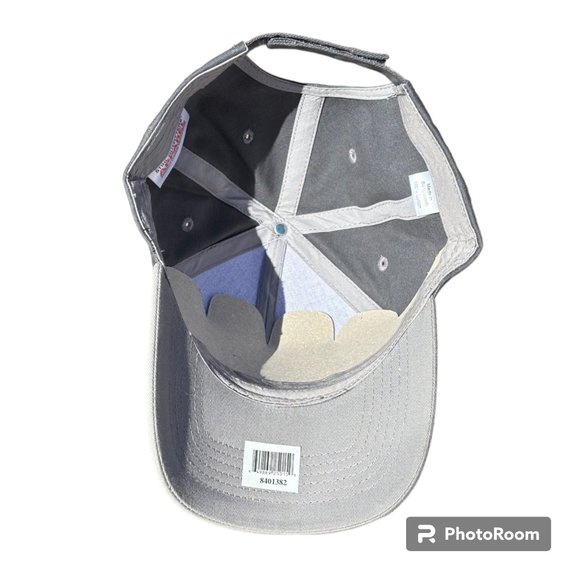 Stihl Hat Cap Strap Back Gray Orange Proud Owner Tools Adjustable Graphic NEW - Picture 2 of 10